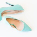 Photo blue heels